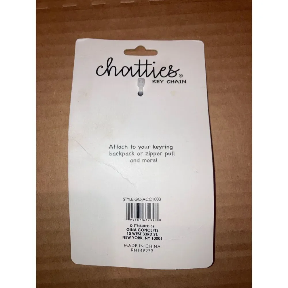 ☀️3/$9☀️ Chatties | Shirt Fidget Key Chain
